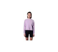 crop sweat circle get lucky rose lilac L