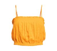 Crop-Top ROXY "Bikini Vibes", Damen, Gr. M, orange (mock orange), 100% Baumwolle, Tops Crop-Top (61600669-M)