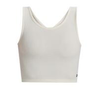 Crop-Top ROXY "Good Keepsake", Damen, Gr. L, beige (egret), Obermaterial: 97% Microfaser, 3% Elasthan;, Tops Crop-Top (71932149-L)