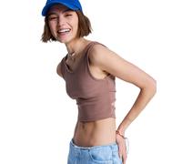 Crop-Top ROXY "Good Keepsake", Damen, Gr. XS, braunie, Obermaterial:97% Microfaser, 3% Elasthan;, Tops (64674838-XS) braunie