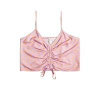 Crop-Top ROXY "Vibrant Light", Damen, Gr. L, orange (mock orange hawaiianheat), 100% Viskose, Tops Crop-Top (69695115-L)