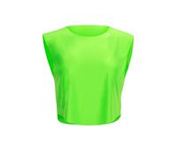 WINSHAPE Damen Functional Light Cropped Top Aet115 T-Shirt, Neon-grün, L EU