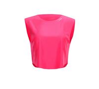 Crop-Top WINSHAPE "AET115", Damen, Gr. XXL, pink (neon pink), 80% Polyester, 20% Elasthan, Rundhals, Tops, Cropped Functional Light (14445821-XXL) neon pink