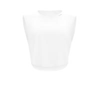 Crop-Top WINSHAPE "AET115LS", Damen, Gr. S, weiß (ivory), 85% Polyester, 15% Elasthan, Rückenausschnitt, Tops, Functional Soft and Light (70848269-S) ivory