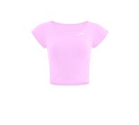 Winshape Damen Functional Light and Soft Cropped Kurzarmshirt Aet137ls T-Shirt, Lavender Rose, M EU