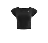 Crop-Top WINSHAPE "AET137LS", Damen, Gr. XXL, schwarz, 85% Polyester, 15% Elasthan, Rundhals, Tops, Functional Light and Soft Cropped (26042938-XXL) schwarz