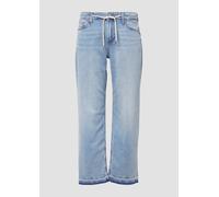 s.Oliver Cropped-Jeans Karolin/Regular Fit/Mid Rise/Straight Leg/offener Saum