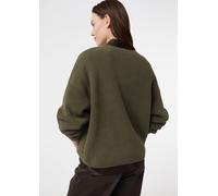 Cropped Strickpullover mit überschnittener Schulter L olive 2173548.7994.L