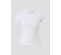 Cropped Top mit Rippstruktur XXL weiß 2141204.0100.XXL