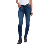 Cross Skinny Jeans High Waist Alan in Dunkelblau W31 / L34 Slim Fit