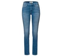 Cross Damen Jeans Anya Slim Fit Sweat Denim P 489-264 Hell-Mittelblau - 28 / L30