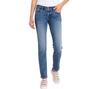 Cross Damen Jeans Rose High Waist Straight Regular Fit (Mid Blue (061), 34W / 32L)