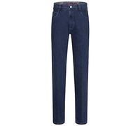 5-Pocket-Jeans MEYER "Diego", Herren, Gr. 110, Untersetzt- und Schlankgrößen, blau, 99% Baumwolle, 1% Elasthan, unifarben, regular fit lang, Jeans 5-Pocket-Jeans, mit Stretch-Dehnbund (32236316-110) b