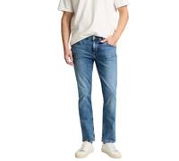 Cross Jeans Herren Straight Leg Jeans Hose E 195-102-DYLAN mid blue used W36/L30