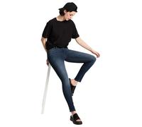 Cross Damen Jeans Alan N497-240 Skinny in Dark Blue (DE/NL/SE/PL, Bundweite & Schrittlänge, 34, 32, Dark Blue)