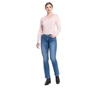 Cross Jeans Bootcut Lauren mit High Waist in Mittelblau W27 / L36 Regular Fit