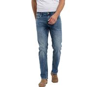 Cross Herren Jeans Slim Fit Damien in blue Used Optik W40 / L32 Slim Fit