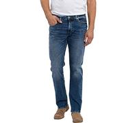 Cross Jeans Herren Straight Leg Jeans Hose E 195-102-DYLAN mid blue used W30/L30