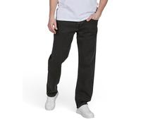 Cross Jeans Herren Stretch Comfort/Relaxed Fit Antonio Jeanshose Hose Denim, Länge:34L, Farbe:Black (E 161-163), Weite:36W