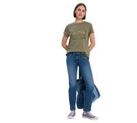 Cross Jeans Lauren mit hohem Bund in mittlerer Waschung W31 / L32 Regular Fit