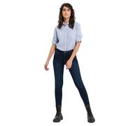 Cross Skinny Jeans Alan in Deep Blue mit hohem Bund W34 / L32 Skinny Fit - die hautenge Form