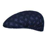 Cross Weave 504 Flatcap - dunkelblau / S (54-55 cm)