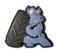 Cross Workout Fitness Hippo Squad Fit Tire Flipping Patch