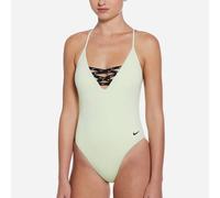 Nike Swim Icon Crossback One Piece Damen Badeanzug hellgrün - S