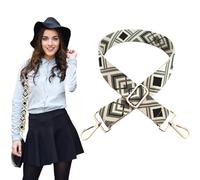 Crossbag Damen Breiter Gurt Verstellbarer Taschengurt Breit Schulterriemen Umhängegurt Längenverstellbarer für Schultertasche und Handtaschen 0307