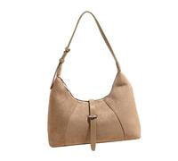 Crossbody Purse Small Crescents Shoulder Bag for Women Underarm Bags Trendy Hobos Clutches Handbag with Adjustable Strap, Khaki, Massenschönheit