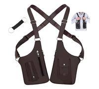 Crossbody Sling Bag Herren,Umhängetasche,Wasserdicht Schultertasche,Doppelte Schulter-Achsel-Tasche,Handy-Geldbörse 2026,Anti-Diebstahl Doppel-Schultertache aus für Herren & Damen