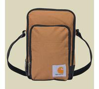 Carhartt Crossbody Zip Umhängetasche braun schwarz