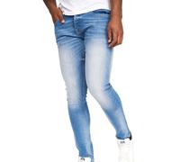 Crosshatch - "Barbeck" Jeans für Herren (Helle Waschung) 32N
