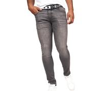 Crosshatch - "Barbeck" Jeans für Herren (verwaschenes Grau) 36 Kurz