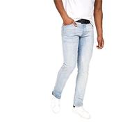 CrossHatch - Cadman Jeans für Herren (32R) (Helle Waschung)
