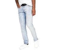CrossHatch - Cadman Jeans für Herren (36R) (Helle Waschung)
