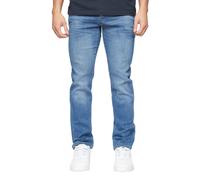 Crosshatch - "Farrowed" Jeans für Herren (Steinwaschen) 32 Kurz