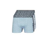 Crosshatch Herren Boxershorts (5 Stück) Buzzard - Geschenk Multipack Dessous in bunten Herren Liköre Boxershorts(S/Buzzard-Navy)