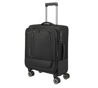 travelite CROSSLITE 4-Rollen Trolley S erw. Schwarz