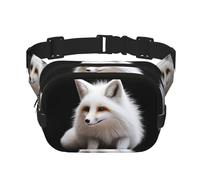 Crouching Fox bedruckte multifunktionale Hüfttasche, Unisex, trendige Kuriertasche, Reise-Sport-Aufbewahrungstasche