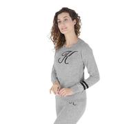 Crown Of Edinburgh Pull Ras Du Cou En Cachemire Stockbridge Gris K L