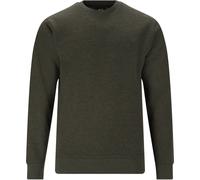 Sweatshirt CRUZ "Fultan", Herren, Gr. 5XL, dunkelgrün, 60% Baumwolle, 40% Polyester, unifarben, normal, Rundhals, Sweatshirts Sweatshirt, aus super weichem Material (99162001-5XL) dunkelgrün