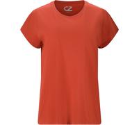 Funktionsshirt CRUZ "Highmore", Herren, Gr. 36, rot (weinrot), 100% Baumwolle, unifarben, normal, Rundhals, Shirts Funktionsshirt, im smarten Basic-Look aus reiner Baumwolle (25079842-36) weinrot