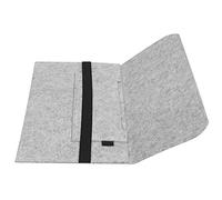 Cryfokt Laptop-Filzhülle, Schutzhülle, Stoßfest, Leicht, für Notebook-Computer, Ideal für Geschäftsreisen, Grau, 12,3 X 9,1 X 0,3 Zoll