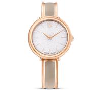 Swarovski Uhr Crystalline 5709814 - Roségold Bangle-Metallarmband mit Kristallen