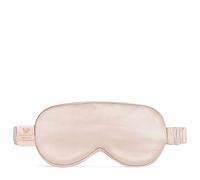 CRYSTALLOVE Augenband aus Seide - Gold - Schlafbrille für Damen und Herren - Verstellbare Schlafmaske - bequem & weich - Nachtschlaf - Augenmaske - Reisen