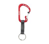 CSLAW3-10-R6 Schlüsselanhänger mit Karabiner, mit Gurtband, rot