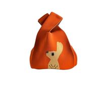 CSSHNL Knoten Handgelenktasche Handgemachte Strickhandtasche for Damen, Mini-Knoten-Handgelenktasche, modisch, lässig, Farbe, Einkaufstasche, wiederverwendbare Einkaufstaschen(Color-1)