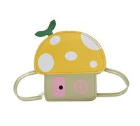 CTIRCHIU 1stück Kreativer Kindermushroom-Crossbody-Beutel Niedlicher Cartoon-münzbeutel Für Junge Mädchen Praktischer Wechselgeldbeutel Schultertasche Für Mädchen Und Jungen Für
