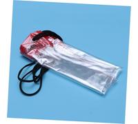 CTIRCHIU 2 Stück Transparenter PVC Kordelzug Rucksack Großes Fassungsvermögen Outdoor Sportbeutel Strandtasche für Damen Reise Shopping Zufällige Farbe Zufällige Farbe